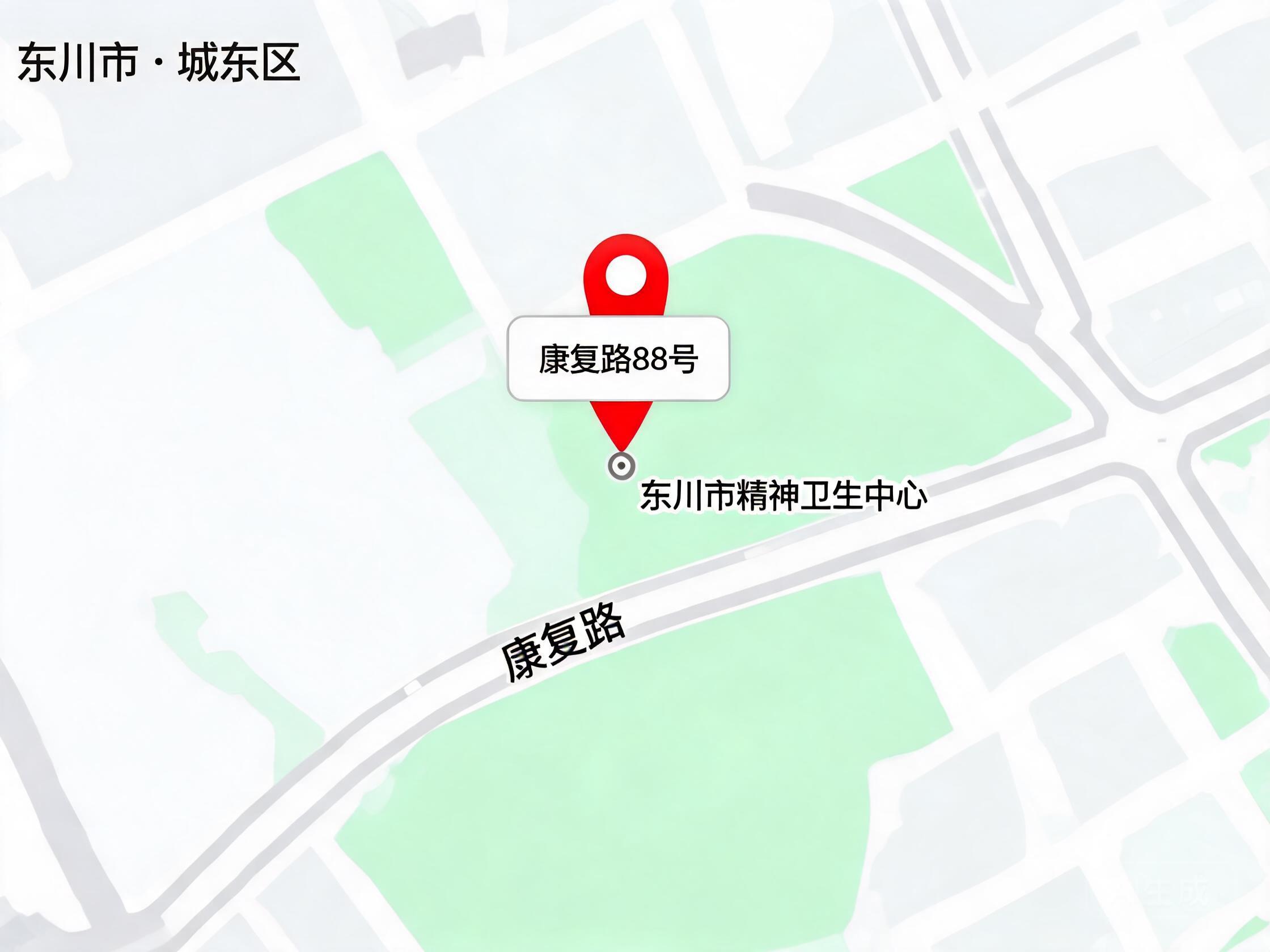 中心位置图